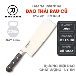 Thumbnail Dao Bếp Chính Hãng Thương Hiệu KATANA Essential Tiêu Chuẩn An Toàn Nhật Bản Chống Gỉ - Dao Thái, Dao Chặt và Dao Gọt Tỉa 3