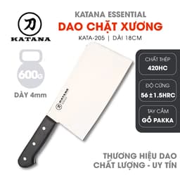 Thumbnail Dao Bếp Chính Hãng Thương Hiệu KATANA Essential Tiêu Chuẩn An Toàn Nhật Bản Chống Gỉ - Dao Thái, Dao Chặt và Dao Gọt Tỉa 1