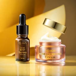 Thumbnail Combo Giảm Mụn Mờ Thâm MQ SKIN Cốt Sâm Vàng Dưỡng Da Toàn Diện- Combo Kem Mụn Và Serum Mụn 3