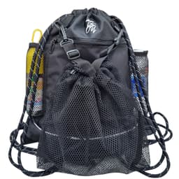 Thumbnail Balo dây rút thể thao có ngăn lưới đựng bóng rổ, bóng đá TROY Sport, vải bố PVC chống thấm 2