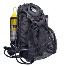 Thumbnail Balo dây rút thể thao có ngăn lưới đựng bóng rổ, bóng đá TROY Sport, vải bố PVC chống thấm 3