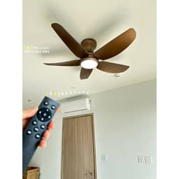 Thumbnail Quạt Trần Mini chung cư Cao Cấp ERF968 phù hợp phòng diện tích 7m2 đến 15m2 4