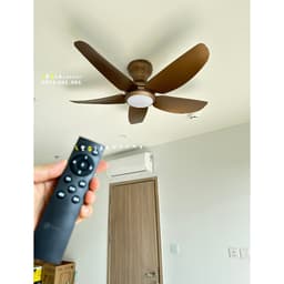 Thumbnail Quạt Trần Mini chung cư Cao Cấp ERF968 phù hợp phòng diện tích 7m2 đến 15m2 3
