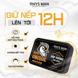 Thumbnail Sáp vuốt tóc Rhys Man, sáp dưỡng Clay tạo kiểu RHYS UNIQUE giữ nếp suốt 12h 1