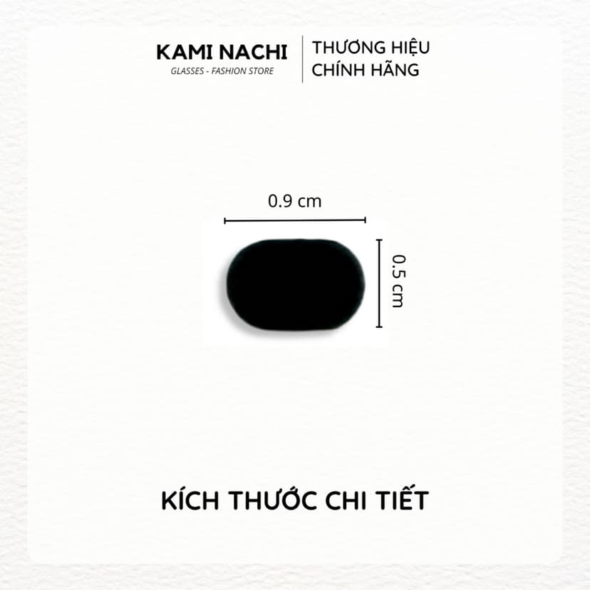 Ảnh Bộ 8 miếng đệm mũi chống trượt cho kính bằng mút xốp eva siêu mềm KAMI NACHI 2