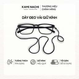 Thumbnail Dây đeo giữ chống trượt, chống rơi cho mắt kính chất liệu dây vải KAMI NACHI 1