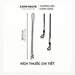 Thumbnail Dây đeo giữ chống trượt, chống rơi cho mắt kính chất liệu dây vải KAMI NACHI 2