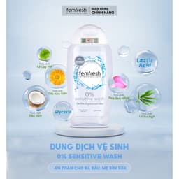 Thumbnail Dung dịch vệ sinh phụ nữ Femfresh cao cấp No.1 Anh Quốc, giúp làm sạch, cân bằng vùng kín, an toàn cho bà bầu [250ml] 3