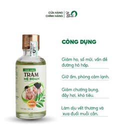 Thumbnail Tinh dầu tràm cho bé, nguyên chất, giữ ấm. Tinh dầu tràm gió Mệ Đoan cho bé sơ sinh 50ml 2