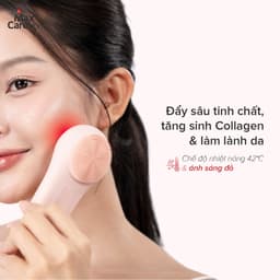 Thumbnail Máy Rửa Mặt Tích Hợp ĐẨY TINH CHẤT Multi-Task Maxcare ULTRA V1 Công Nghệ Ánh Sáng Đỏ/Xanh & Máy Rửa Mặt App Max999Pro 4