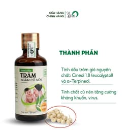 Thumbnail Combo 2 chai tinh dầu tràm ngâm củ nén Mệ Đoan 50ml 2