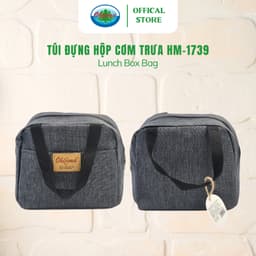 Thumbnail Túi Đựng Hộp Cơm Trưa Ohiama Lunch Box Bag HM-1739 Chính Hãng (Giao Màu Ngầu Nhiên) 3