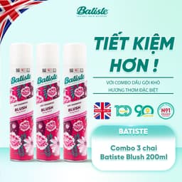 Thumbnail Combo 3 Dầu Gội Khô Batiste Blush 200ml Bồng Bềnh Mềm Mượt Tức Khắc 1