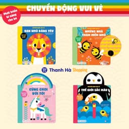 Thumbnail Sách bìa cứng - Chuyển Động Vui Vẻ - sách tương tác phát triển khả năng vận động cho bé 0-6 tuổi 1