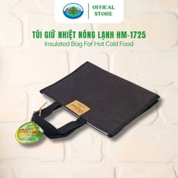 Thumbnail Túi Giữ Nhiệt Nóng Lạnh Ohiama Insulated Bag For Hot Cold Food HM-1725 (Giao Màu Ngẫu Nhiên) 3