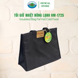 Thumbnail Túi Giữ Nhiệt Nóng Lạnh Ohiama Insulated Bag For Hot Cold Food HM-1725 (Giao Màu Ngẫu Nhiên) 2
