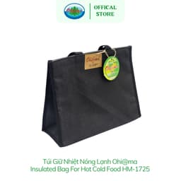 Thumbnail Túi Giữ Nhiệt Nóng Lạnh Ohiama Insulated Bag For Hot Cold Food HM-1725 (Giao Màu Ngẫu Nhiên) 4