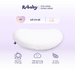 Thumbnail Gối Em Bé (0-4 tuổi) Rubaby,  Chất Liệu Memory Foam Êm Ái, Thiết Kế Nâng Đỡ Phần Cổ Vai Gáy Cho Bé 2