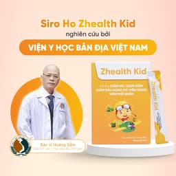 Thumbnail Siro ho cho bé Zhealth Kid tăng đề kháng, giảm ho cảm, tiêu đờm, bổ phế, Growgreen AZ(10 gói x 10ml) 2