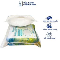 Thumbnail Bông tẩy trang Likado túi 600 miếng kích thước 6cmx5cm 3