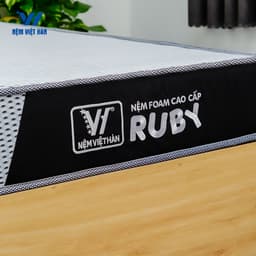 Thumbnail Nệm foam Việt Hàn Ruby - Thoáng Khí, Nâng Đỡ Cơ Thể - Bảo Hành 10 Năm 4