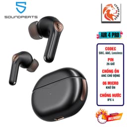 Thumbnail Tai nghe True Wireless SoundPEATS Air4 Pro Mẫu 2024 APTX Lossless | APTX Voice 6Mic | Bluetooth 5.3 1