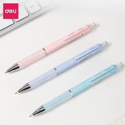 Thumbnail Bút Chì Kim Pastel Deli Ngòi 0.5-0.7mm Đệm Tay Siêu Êm Cao Cấp Kèm Đầu Tẩy  Cải Tiến Cho Học Sinh Dân Văn Phòng Tiện Lợi 4