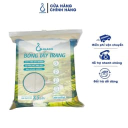 Thumbnail Bông tẩy trang Likado túi 600 miếng kích thước 6cmx5cm 1