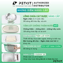 Thumbnail Nhà Vệ Sinh Cho Mèo Tự Động, Máy Dọn Phân Mèo Petkit Pura Max Bản Mới 2025 2