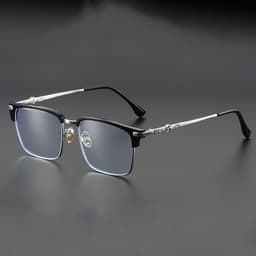 Thumbnail Gọng kính cận nửa viền thời trang nam nữ ANDU EYEWEAR dáng vuông chất liệu TITAN - 31262 2
