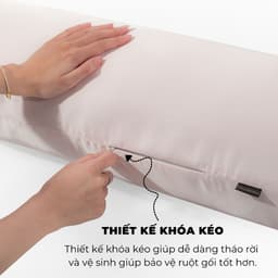 Thumbnail 01 Vỏ Gối Ôm Gòn Bedding Lụa Satin Premium Cao Cấp Màu Trơn 2