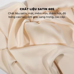Thumbnail 01 Vỏ Gối Nằm Gòn Bedding Lụa Satin Premium Cao Cấp Khoá Kéo Màu Trơn 50x70 cm 1