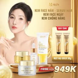 Thumbnail Combo Tái Tạo Da Mặt MQ Skin Sâm Vàng: Cao Nám, Face Ngày, Serum,Kem Chống Nắng Bảo Vệ Da 2