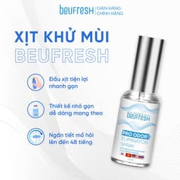 Thumbnail Combo 3 Xịt khử mùi toàn thân, lăn khử mùi BEUFRESH ngăn tiết mồ hôi, hạn chế mùi cơ thể 30ml 1