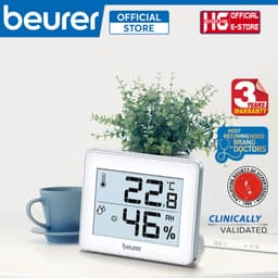 Thumbnail Nhiệt Ẩm Kế Beurer HM16 | Màn Hình LCD , Đo Nhiệt Độ Và Độ Ẩm Trong Phòng - Bảo Hành Chính Hãng 24 Tháng 1
