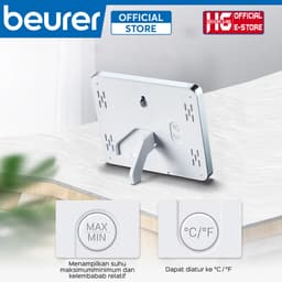 Thumbnail Nhiệt Ẩm Kế Beurer HM16 | Màn Hình LCD , Đo Nhiệt Độ Và Độ Ẩm Trong Phòng - Bảo Hành Chính Hãng 24 Tháng 3