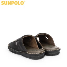 Thumbnail Dép quai ngang nam da bò cao cấp Có size lớn 44, 45 SUNPOLO AQN012 2