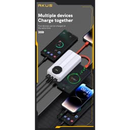 Thumbnail Sạc dự phòng 20000mAh AKUS A22lux Sạc nhanh 20W Type-C in/out 2