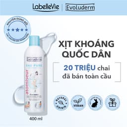 Thumbnail Nước Xịt khoáng Dollania Evoluderm dưỡng da, cấp ẩm, cấp nước cho da, giúp da ẩm mượt mịn màng chính hãng 400ml 3
