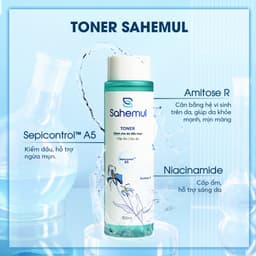 Thumbnail Toner Nước Hoa Hồng Sahemul Cho Da Dầu Mụn giúp Cấp Ẩm, Kiềm Dầu, Cân Bằng Da 150ml 2
