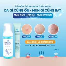 Thumbnail Gel Giảm Mụn Sensitive 20gr & Bọt Rửa Mặt Sạch Sâu, Ngừa Mụn 150ml Sahemul [TẶNG NTT 150ML] 1