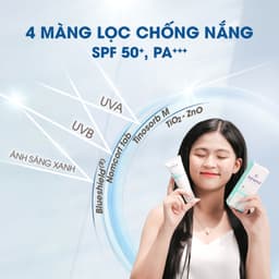 Thumbnail Combo Kem Mụn Sahemul 20gr dùng cho mụn bọc, mụn viêm & Kem Chống Nắng Kiềm Dầu 50gr [TẶNG NTT 50ML] 3