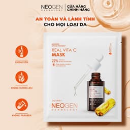 Thumbnail Mặt Nạ Serum x3 Dưỡng Trắng Mờ Thâm Neogen Real Vita C 22% Mask 28g 1