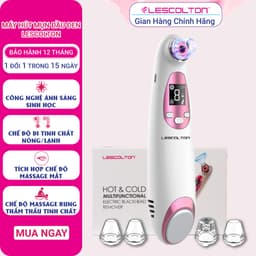 Thumbnail Máy Hút Mụn đầu đen mụn cám LESCOLTON 3 chức năng, nâng cơ mặt di tinh chất massage mặt và mặt 1