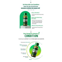 Thumbnail Nước giải rượu Kolmar Condition hỗ trợ giải rượu và giải độc gan 100ml 4