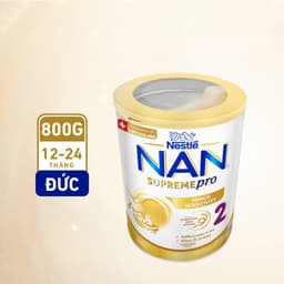 Thumbnail Sữa Bột Nestlé NAN SupremePro 2 lon 800g với 5HMO & đạm Gentle Optipro nhập khẩu nguyên lon từ Đức 1