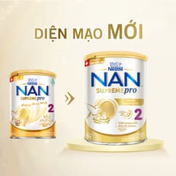 Thumbnail Sữa Bột Nestlé NAN SupremePro 2 lon 800g với 5HMO & đạm Gentle Optipro nhập khẩu nguyên lon từ Đức 2