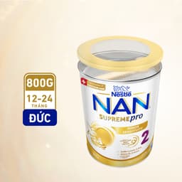 Thumbnail Sữa Bột Nestlé NAN SupremePro 2 lon 800g với 5HMO & đạm Gentle Optipro nhập khẩu nguyên lon từ Đức 3