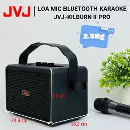 Thumbnail Loa Bluetooth Kèm Mic Hát Karaoke JVJ-KilBurn II Pro 2 Mic Công Suất 55W - Bảo Hành Chính Hãng 6Th 4