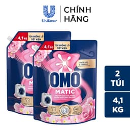 Thumbnail Combo 2 Túi Nước giặt OMO Matic Cửa trước 4,1kg/túi 4